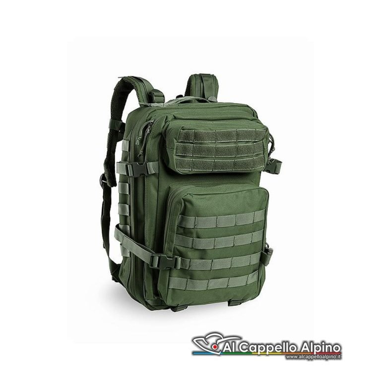 Opt Kbp002 02 Zaino Openland Tattico Od Verde Oliva 40 Lt 600d Nylon 48x30x27 Cm Fronte