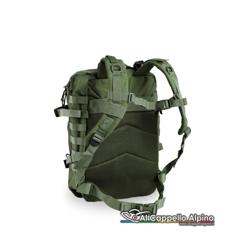 Opt Kbp002 02 Zaino Openland Tattico Od Verde Oliva 40 Lt 600d Nylon 48x30x27 Cm Retro