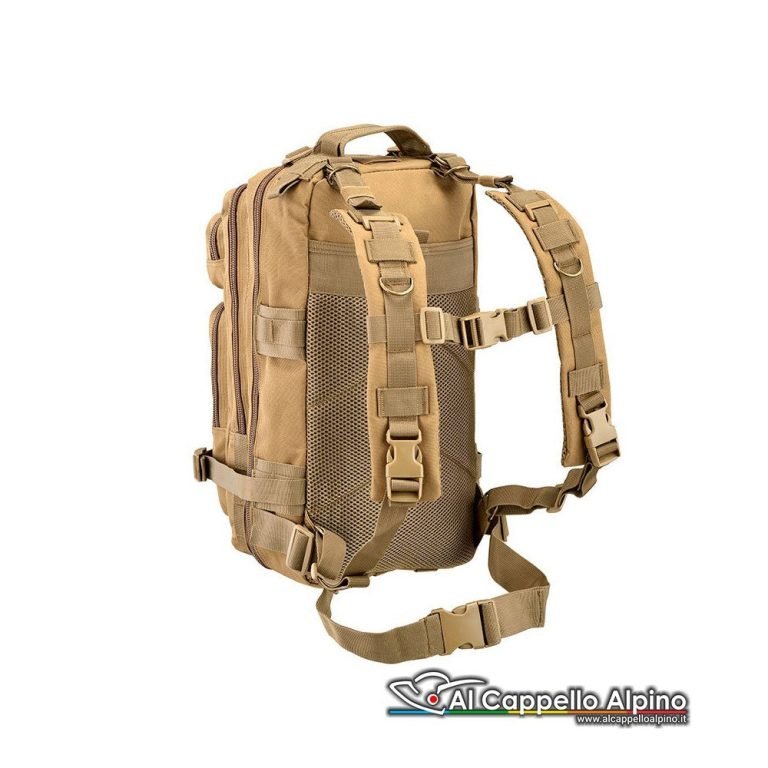 Opt Kbp003 03 Zaino Openland Tattico Tan Sabbia 30 Lt 600d Nylon 45x25x27 Cm Retro