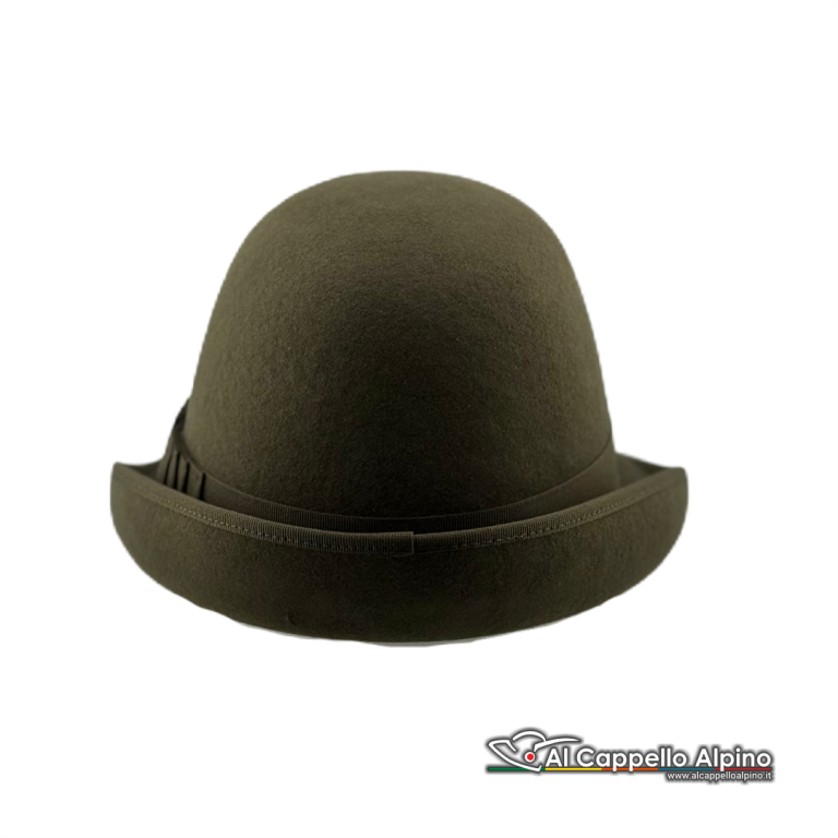 Sh0003 Cappello Alpino Sebastiani Tirato, Da Graduato, Feltro Di Lana (5)