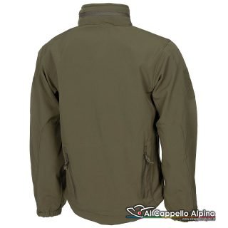 03415b Giacca Softshell Mfh Scorpion Od Verde Oliva Impermeabile 8000mm Traspirabile 5000 Mvp Retro