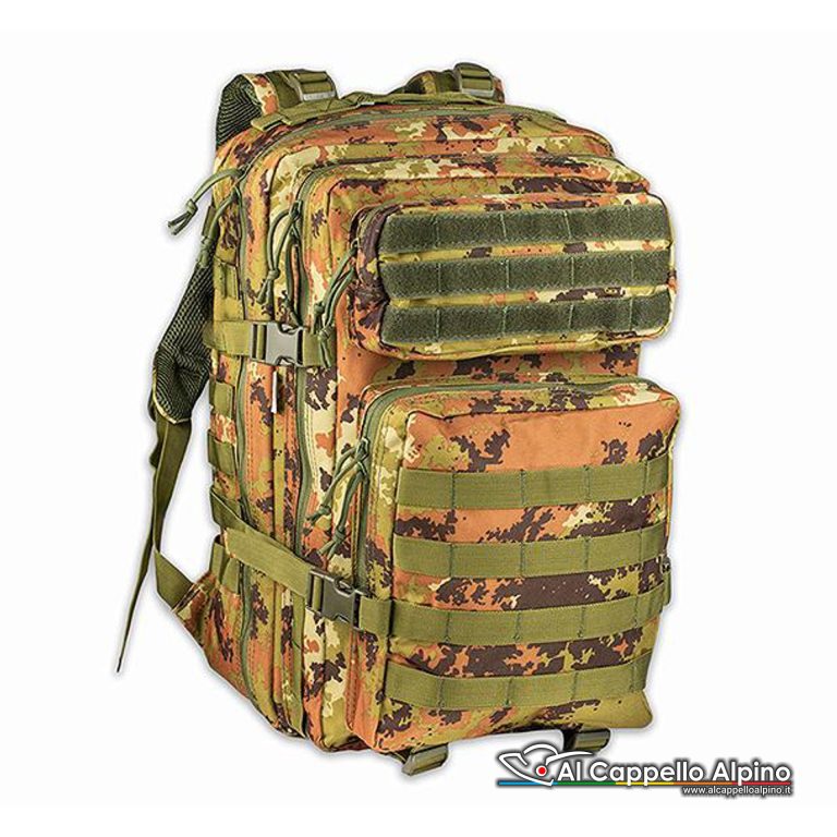 Opt Kbp002 04 Zaino Molle Openland Tattico 40 Lt Vegetato 600d Nylon 48x30x27 Cm